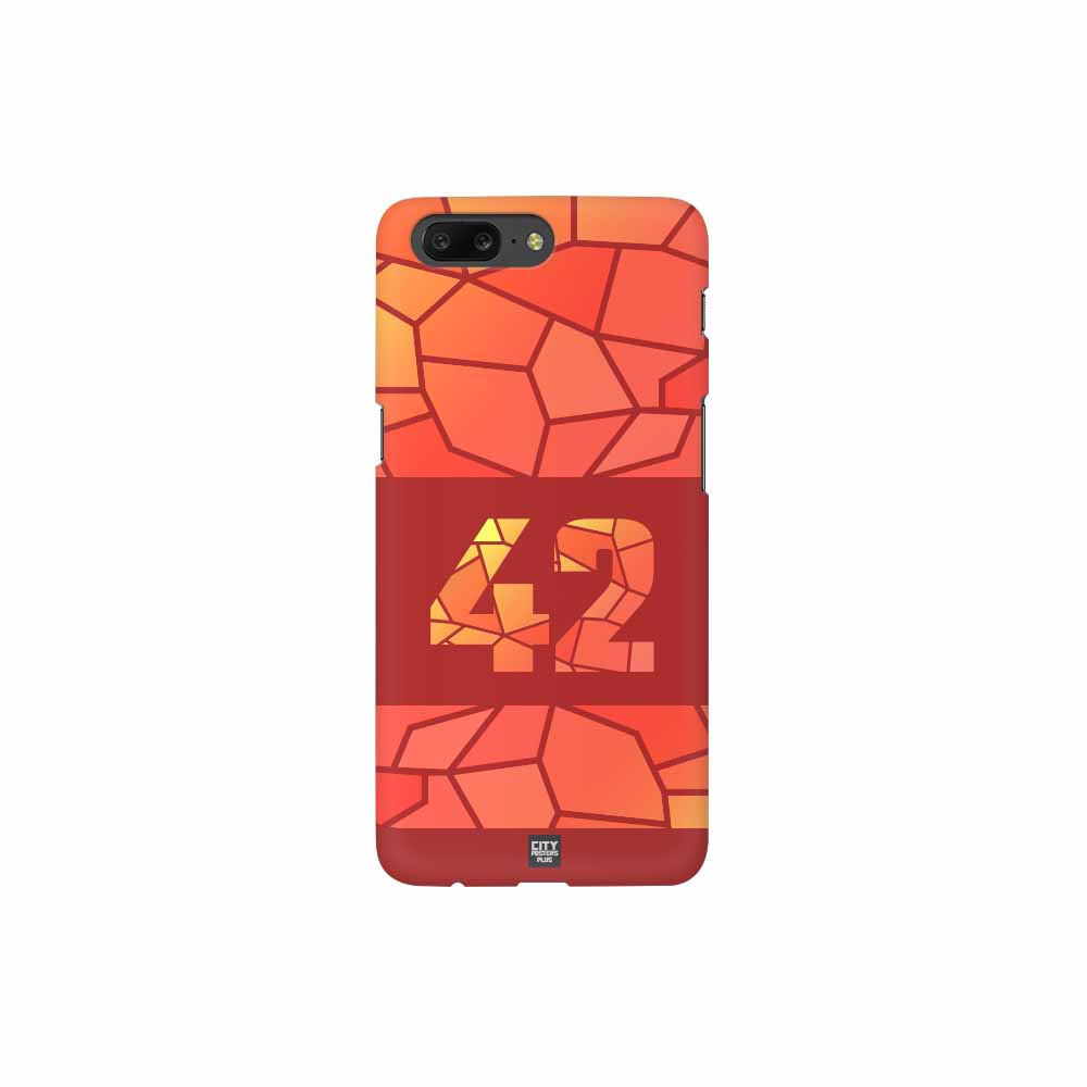 42 Number Mobile Case Cover (Red)