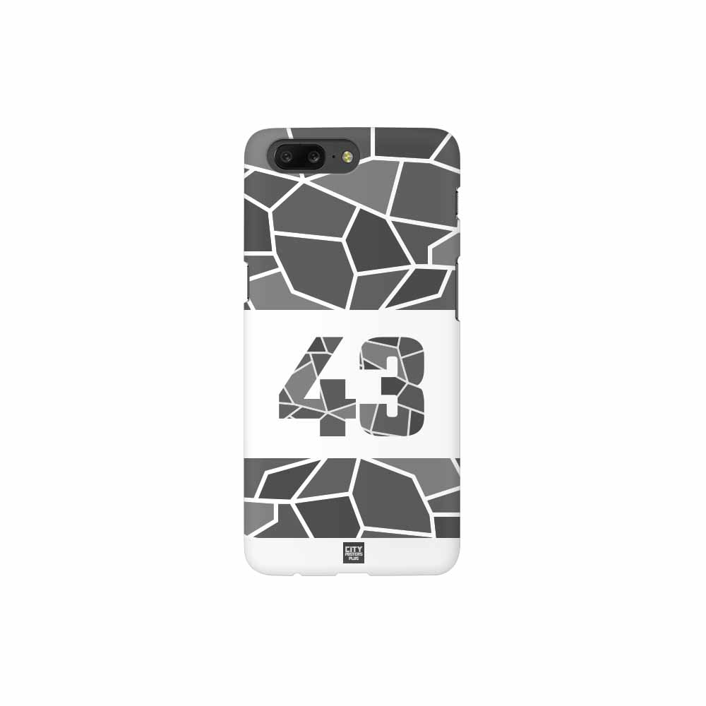 43 Number Mobile Case Cover (White)