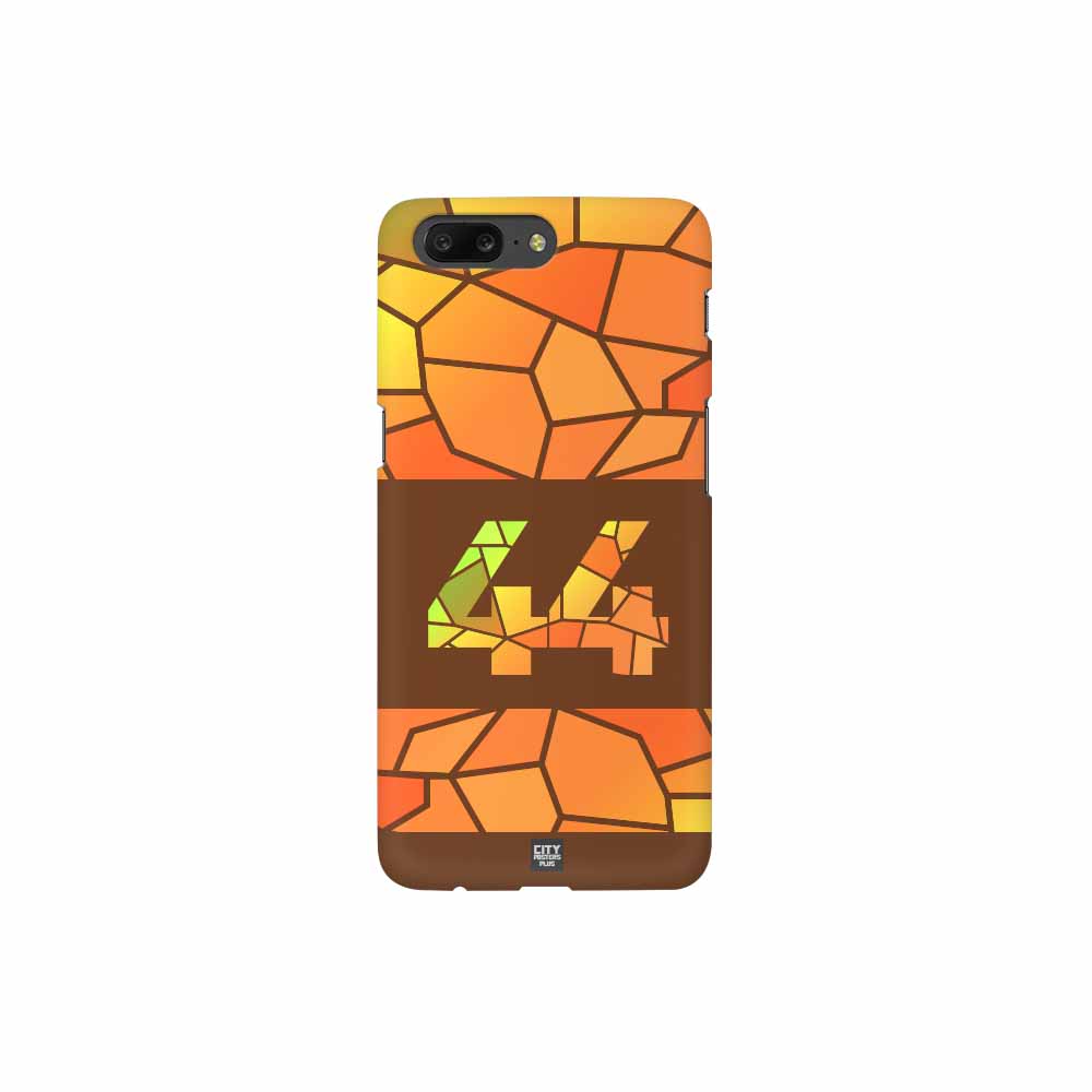 44 Number Mobile Case Cover (Brown)