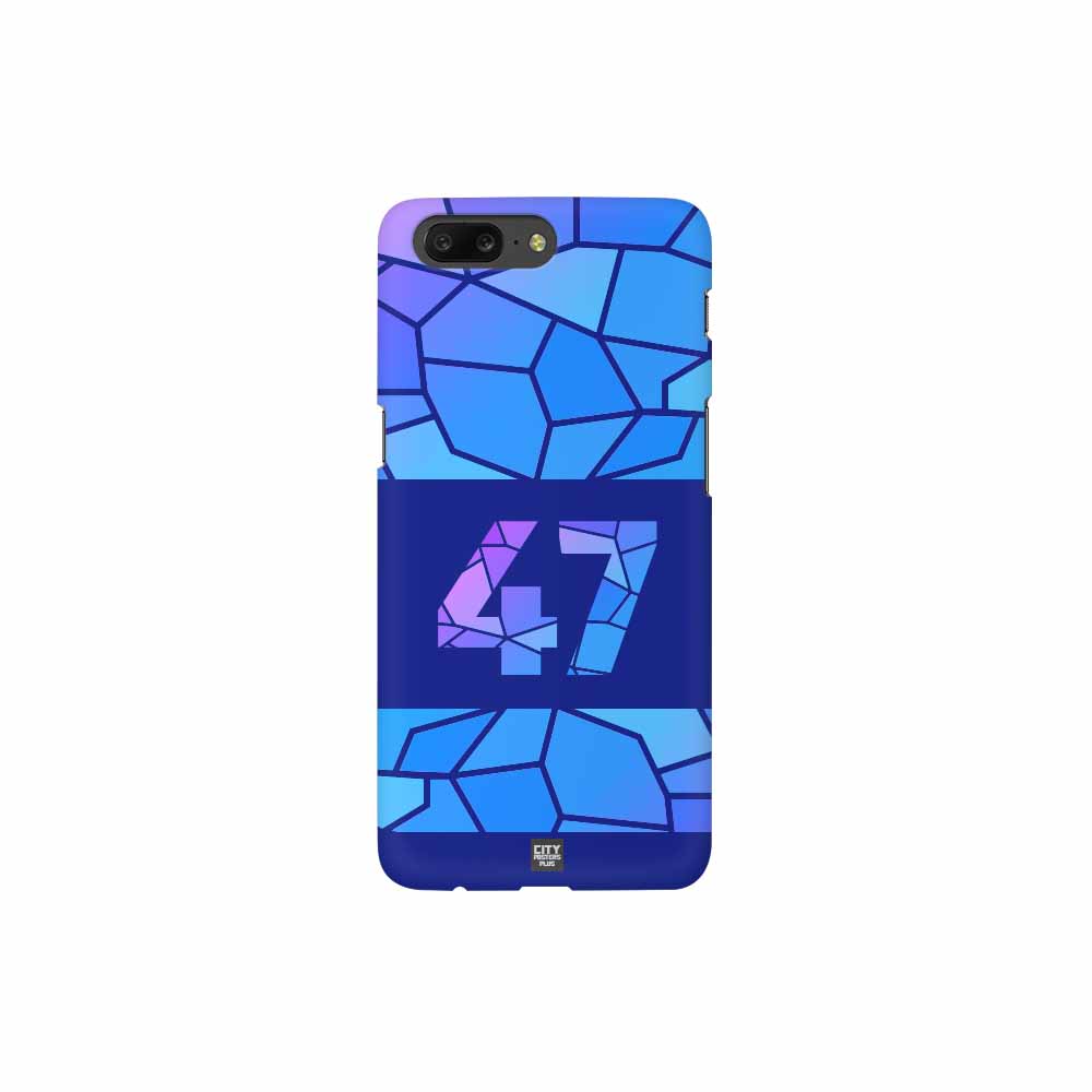 47 Number Mobile Case Cover (Royal Blue)