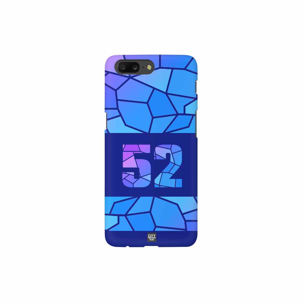 52 Number Mobile Case Cover (Royal Blue)
