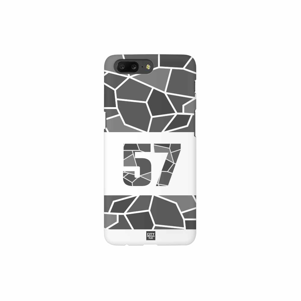 57 Number Mobile Case Cover (White)
