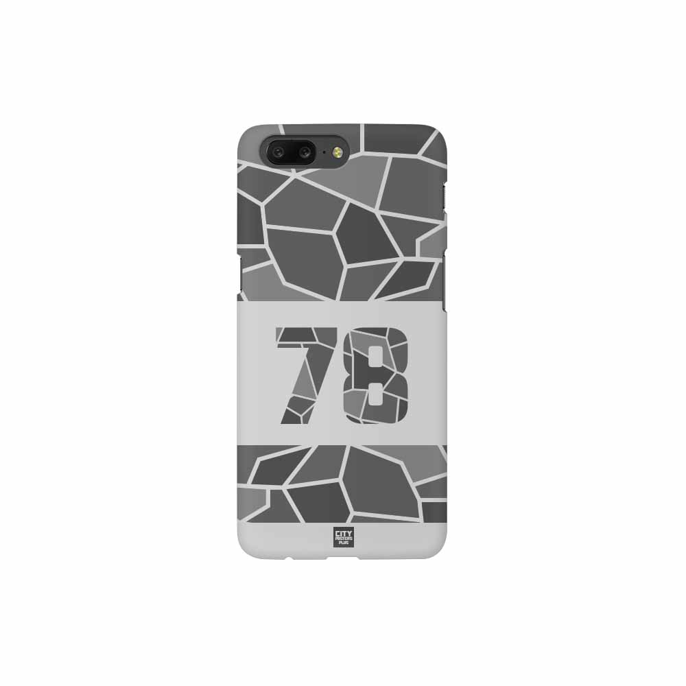 78 Number Mobile Case Cover (Melange Grey)