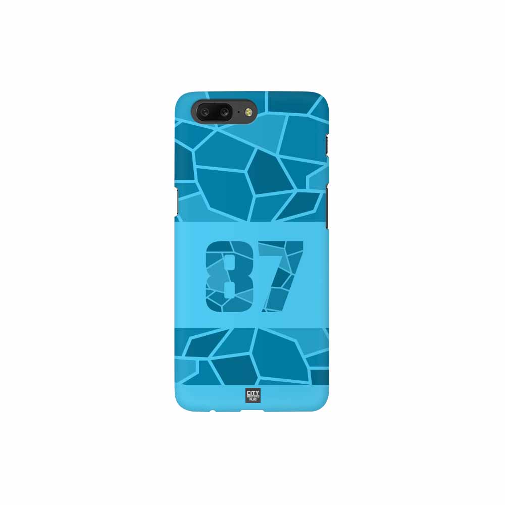 87 Number Mobile Case Cover (Sky Blue)