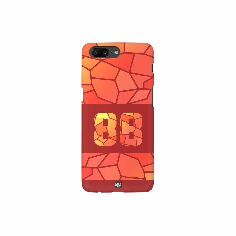 88 Number Mobile Case Cover (Red)