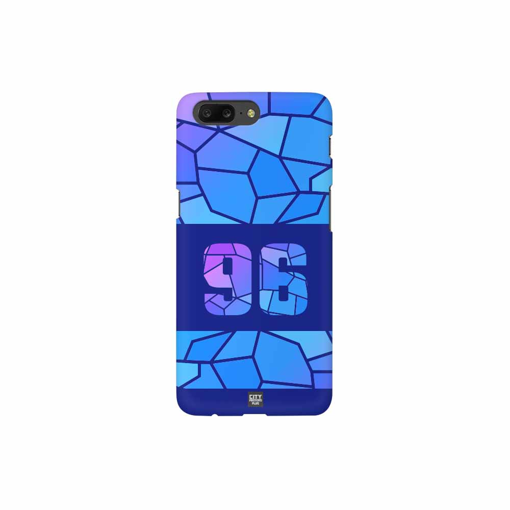 96 Number Mobile Case Cover (Royal Blue)